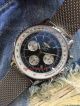 Copy Breitling Navitimer Stainless Steel Black Dial Antique Wrist Watch(4)_th.jpg